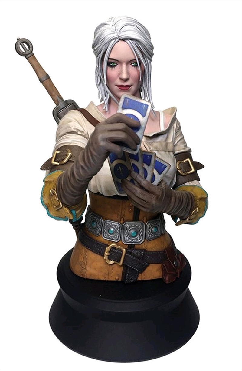 The Witcher 3 - Ciri Playing Gwent Bust/Product Detail/Figurines