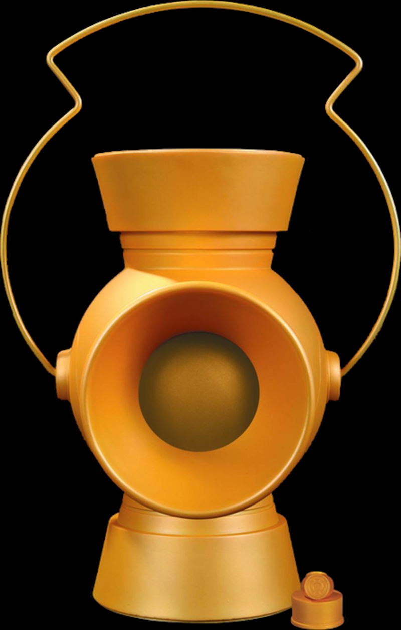 Green Lantern Yellow Power Battery Replica, Figurines & Statues Sanity