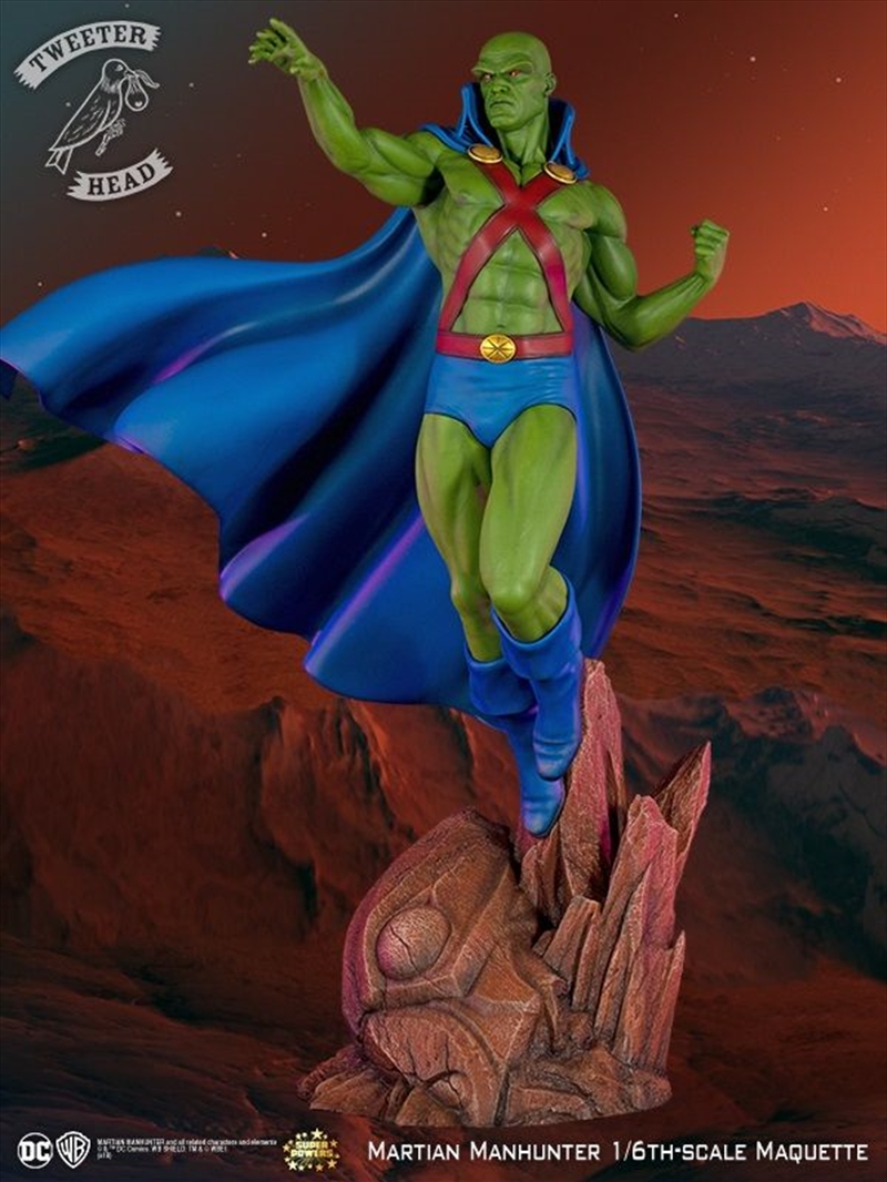 DC Comics - Martian Manhunter Super Powers Maquette/Product Detail/Figurines