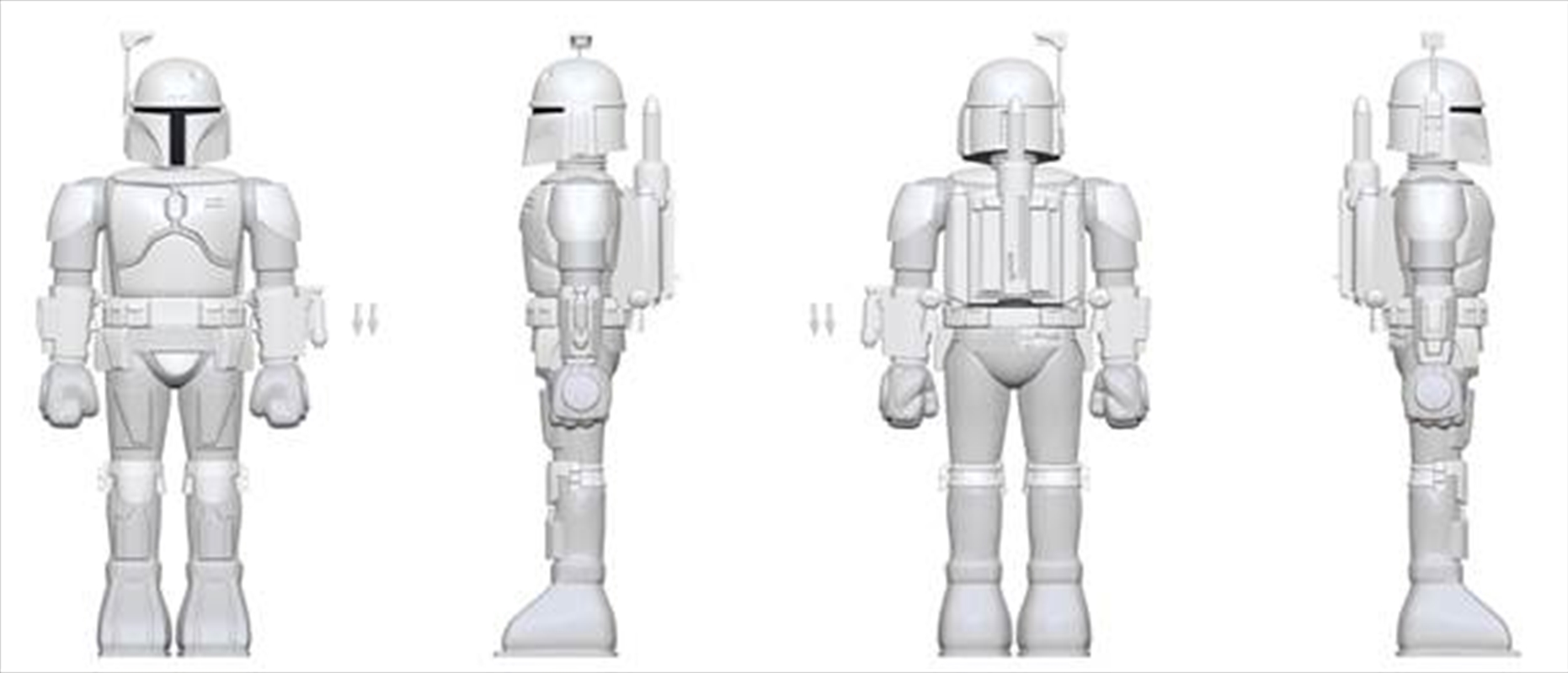 Star Wars - Boba Fett Super Shogun Prototype Figure/Product Detail/Figurines