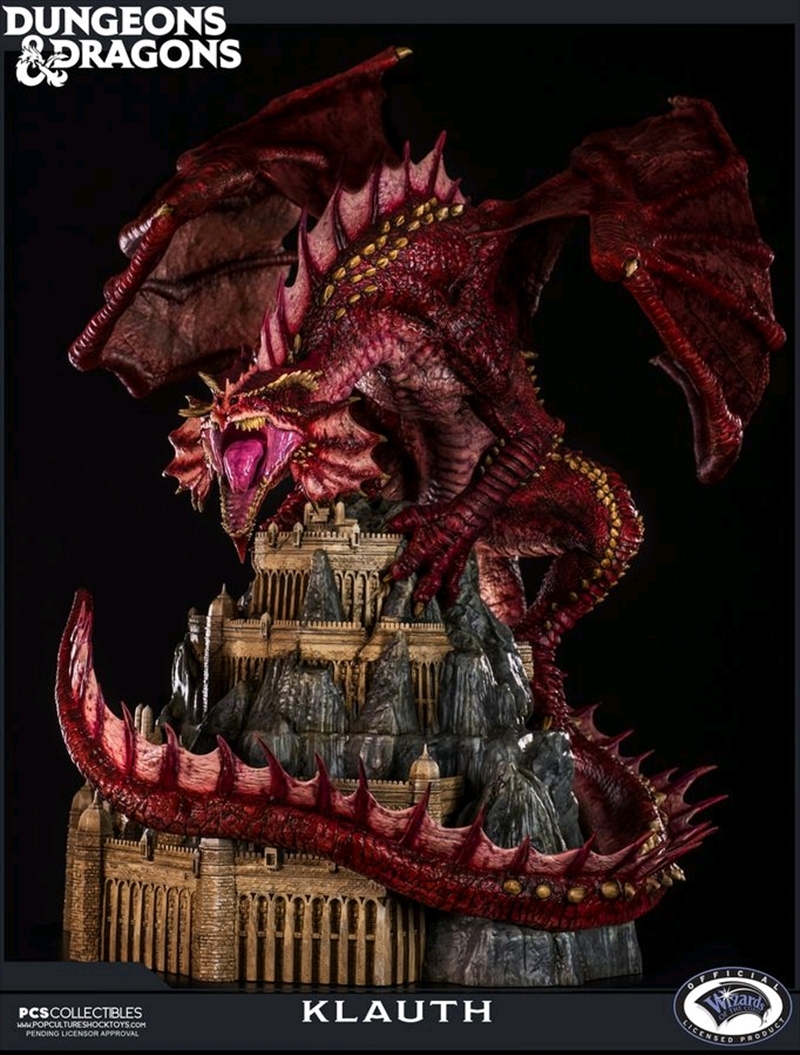 Dungeons & Dragons - Klauth Red Dragon Statue/Product Detail/Statues