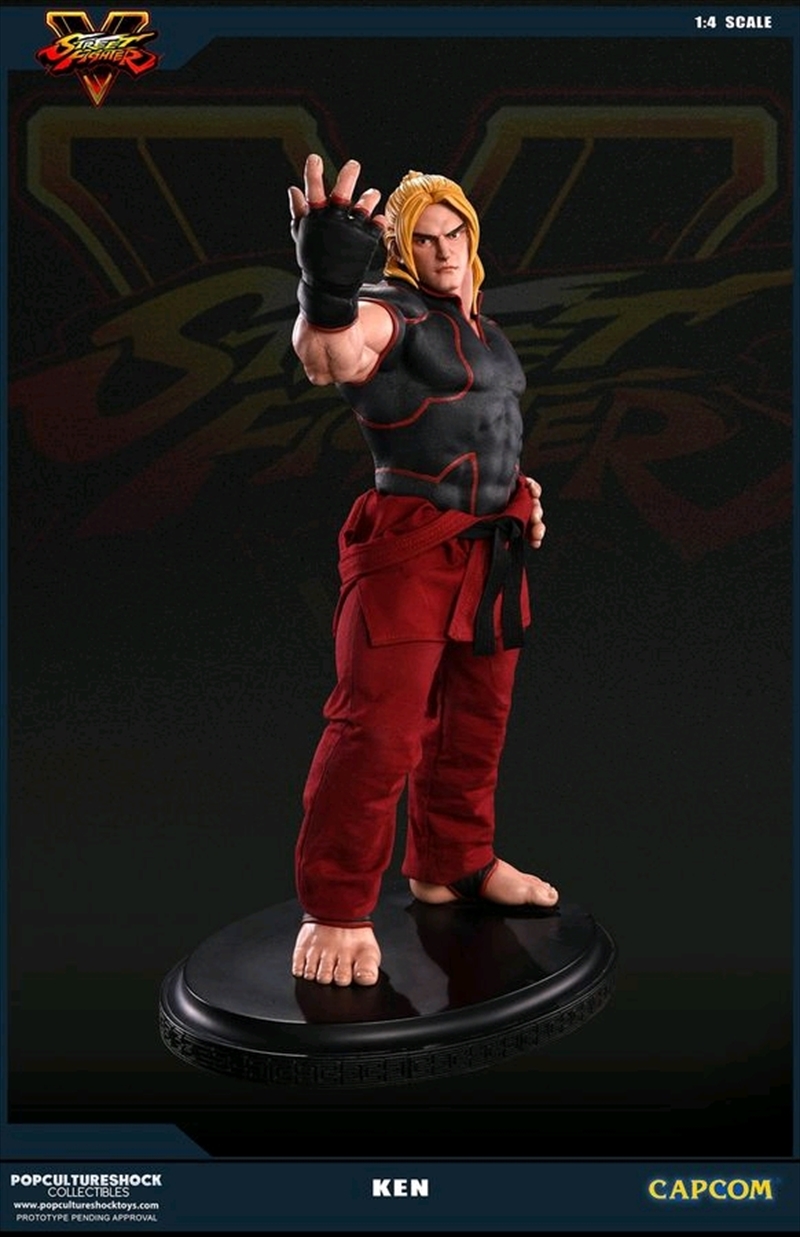 Street Fighter V - Ken Masters 1:4 Scale Statue/Product Detail/Statues