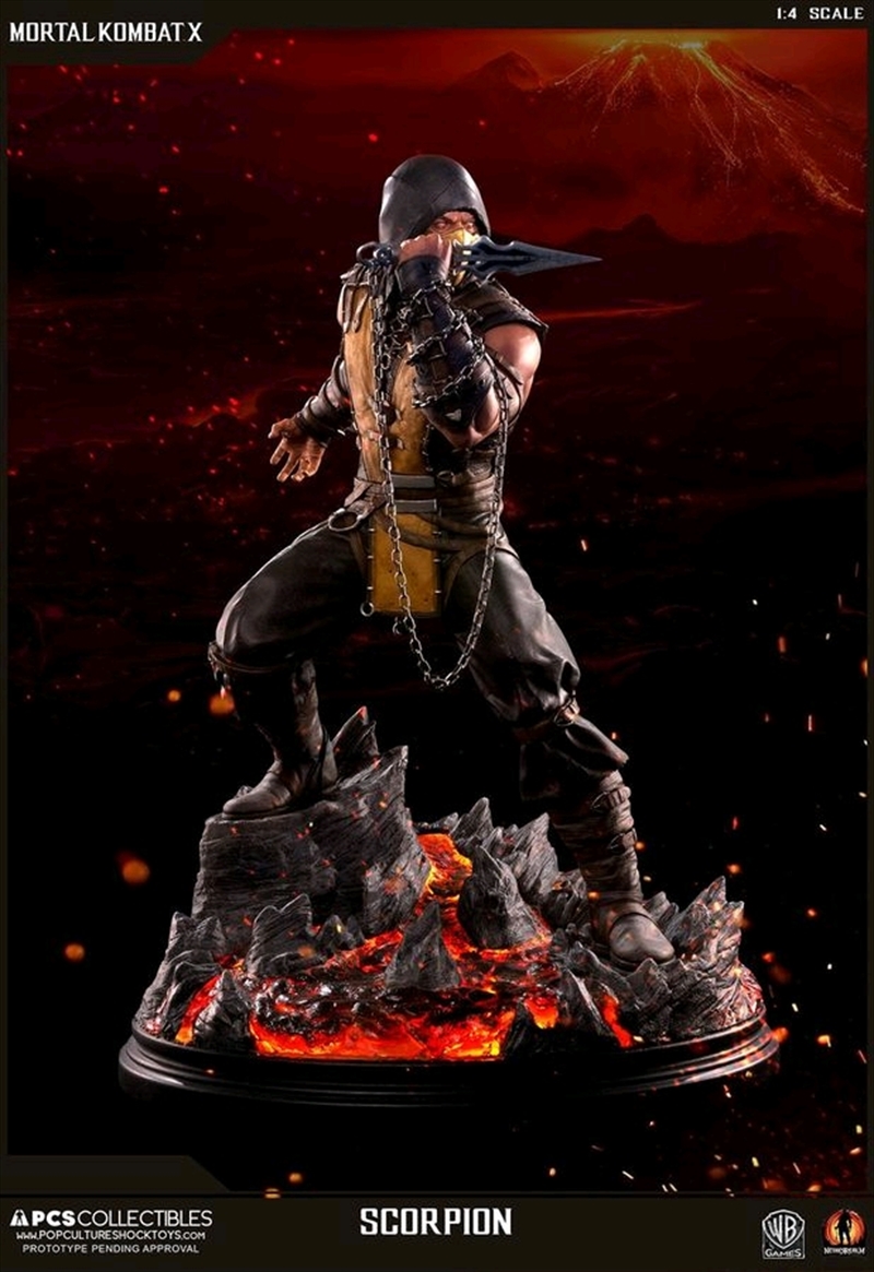 Mortal Kombat X - Scorpion 21" 1:4 Scale Statue/Product Detail/Statues
