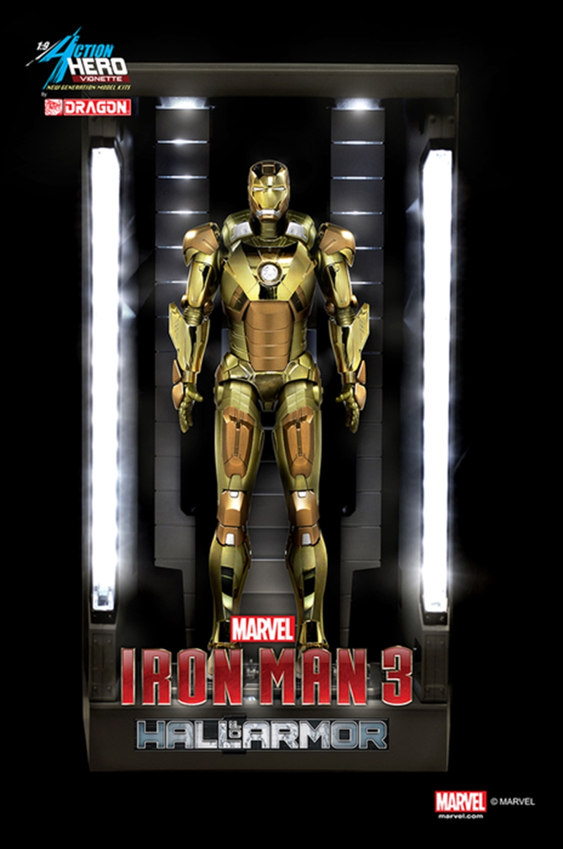 Iron Man 3 - Hall of Armour Mark XXI Model Kit Vignette/Product Detail/Figurines