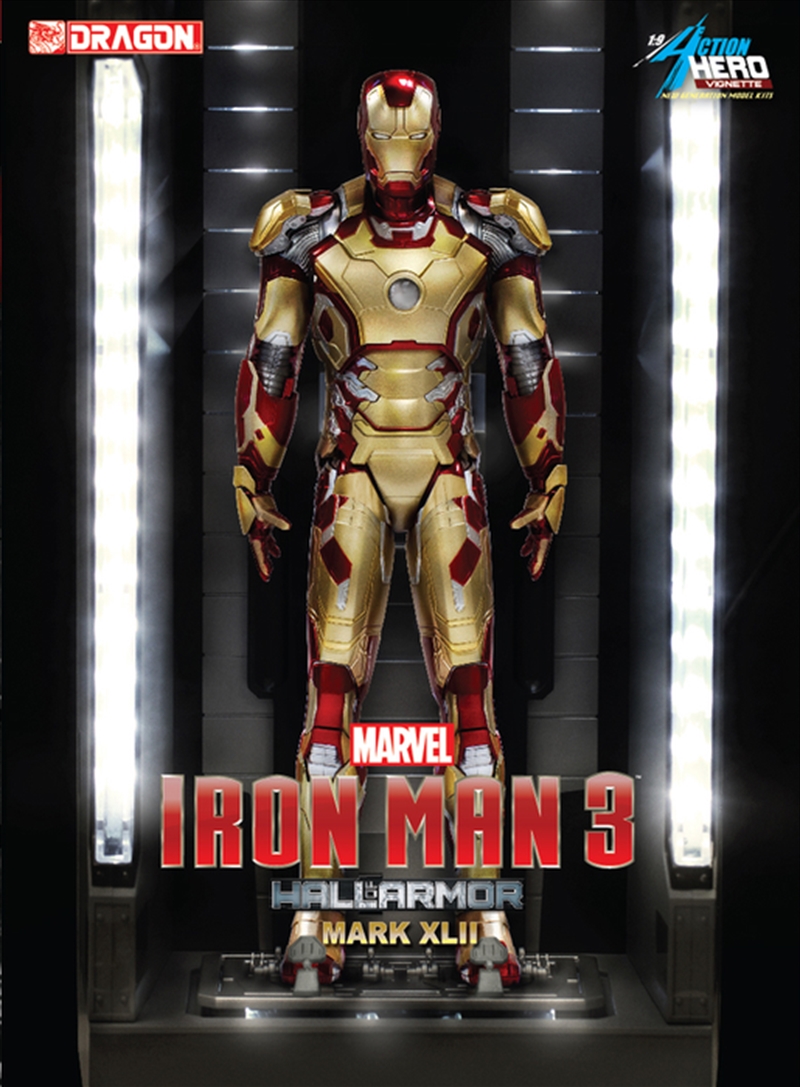 Iron Man 3 - Hall of Armour Mark XLII Model Kit Vignette/Product Detail/Figurines