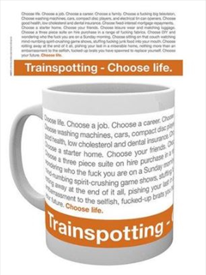 Trainspotting Quote Mug/Product Detail/Mugs