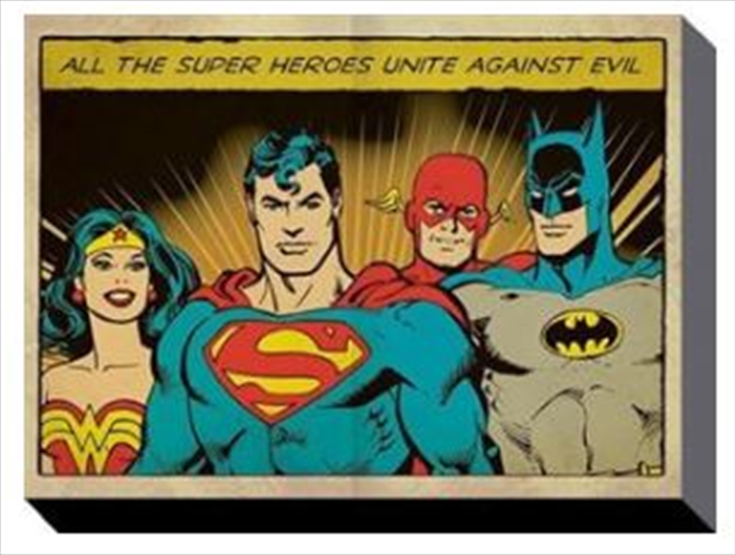 DC Comics - Justice League Unite Against Evil 60X80/Product Detail/Posters & Prints