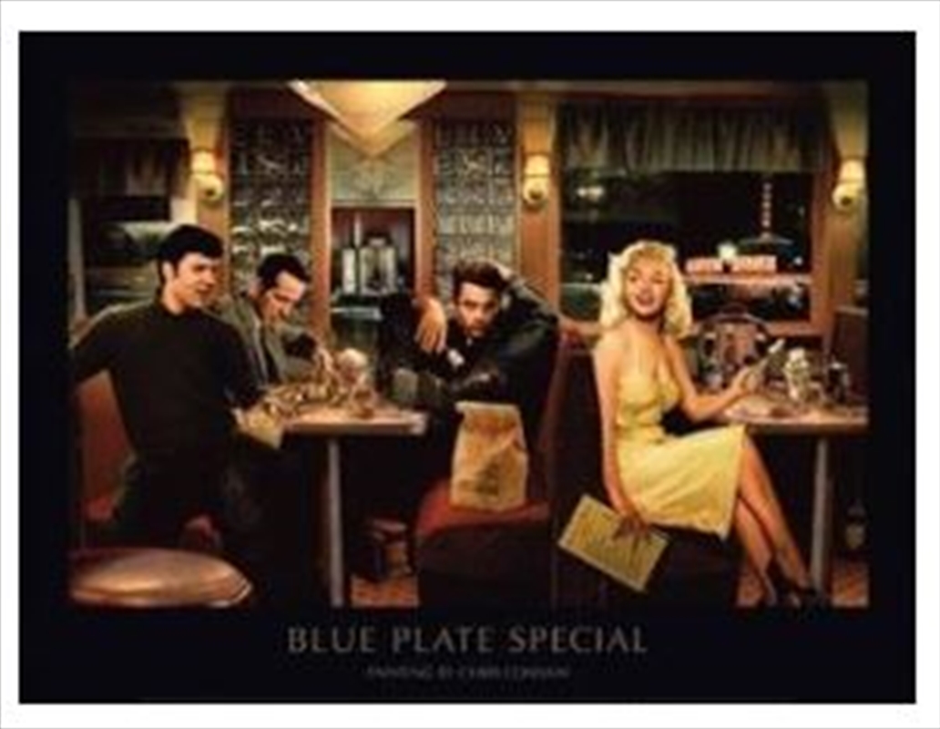 Chris Consani - Blue Plate Special Print/Product Detail/Posters & Prints