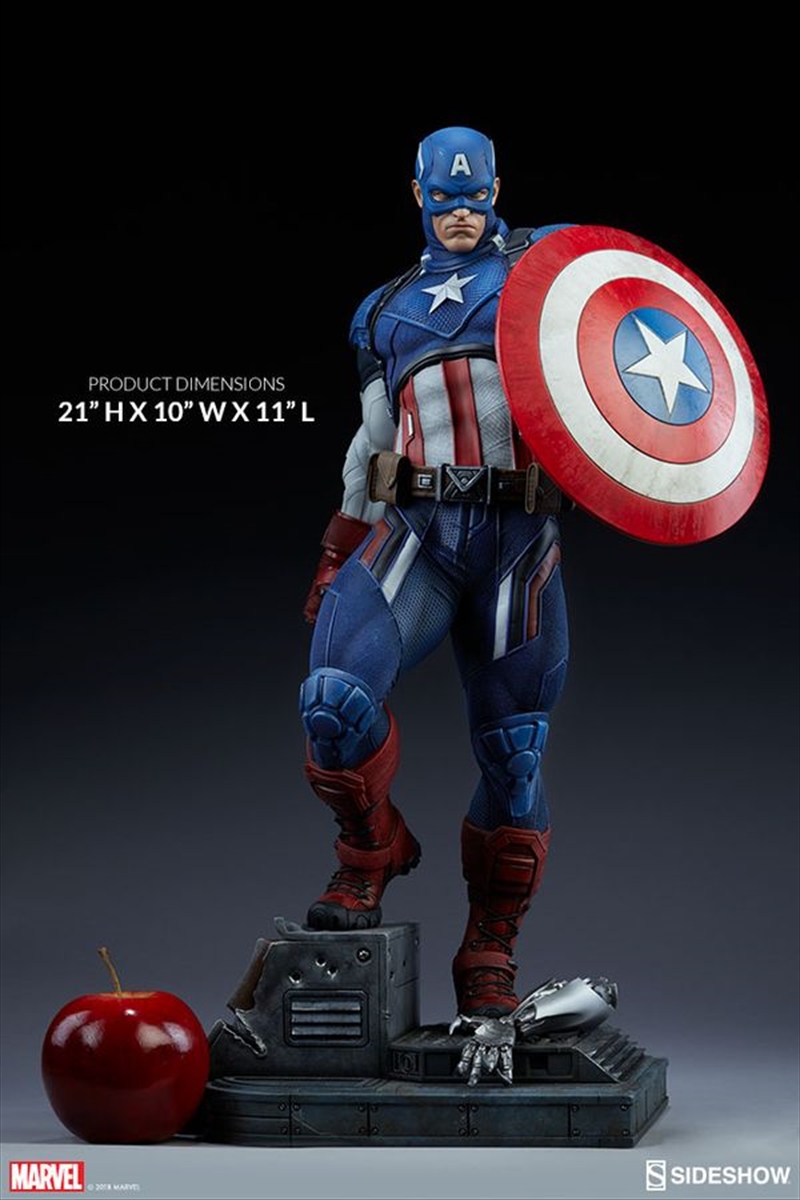 Captain America - Captain America Premium Format 1:4 Scale Statue/Product Detail/Statues