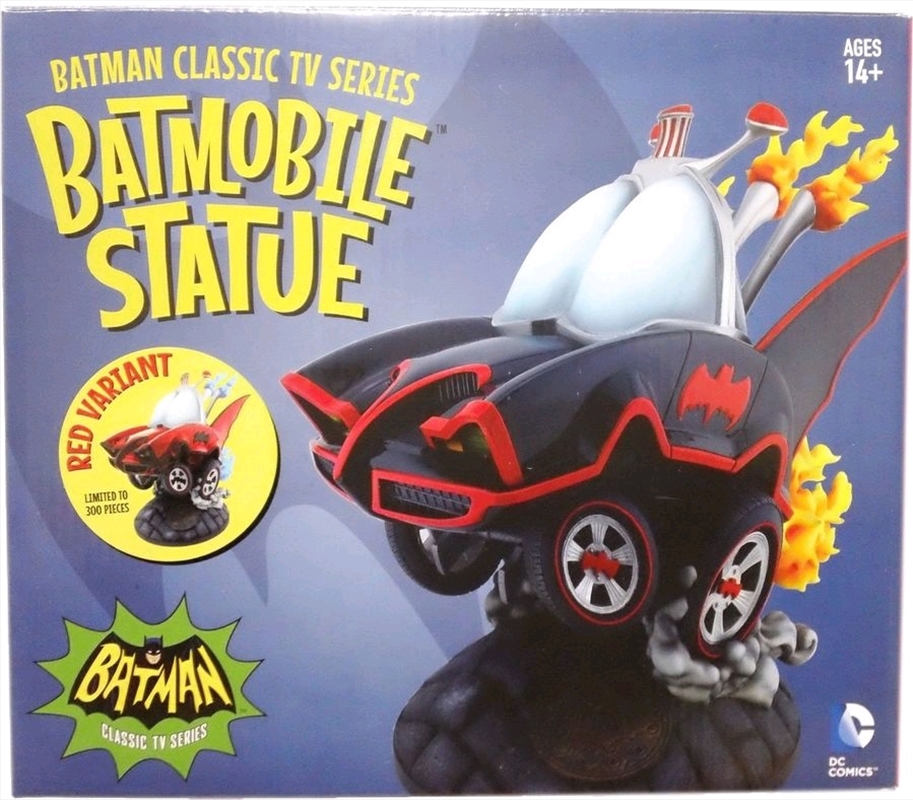 Batman (1966) - Batmobile Statue (Red)/Product Detail/Statues
