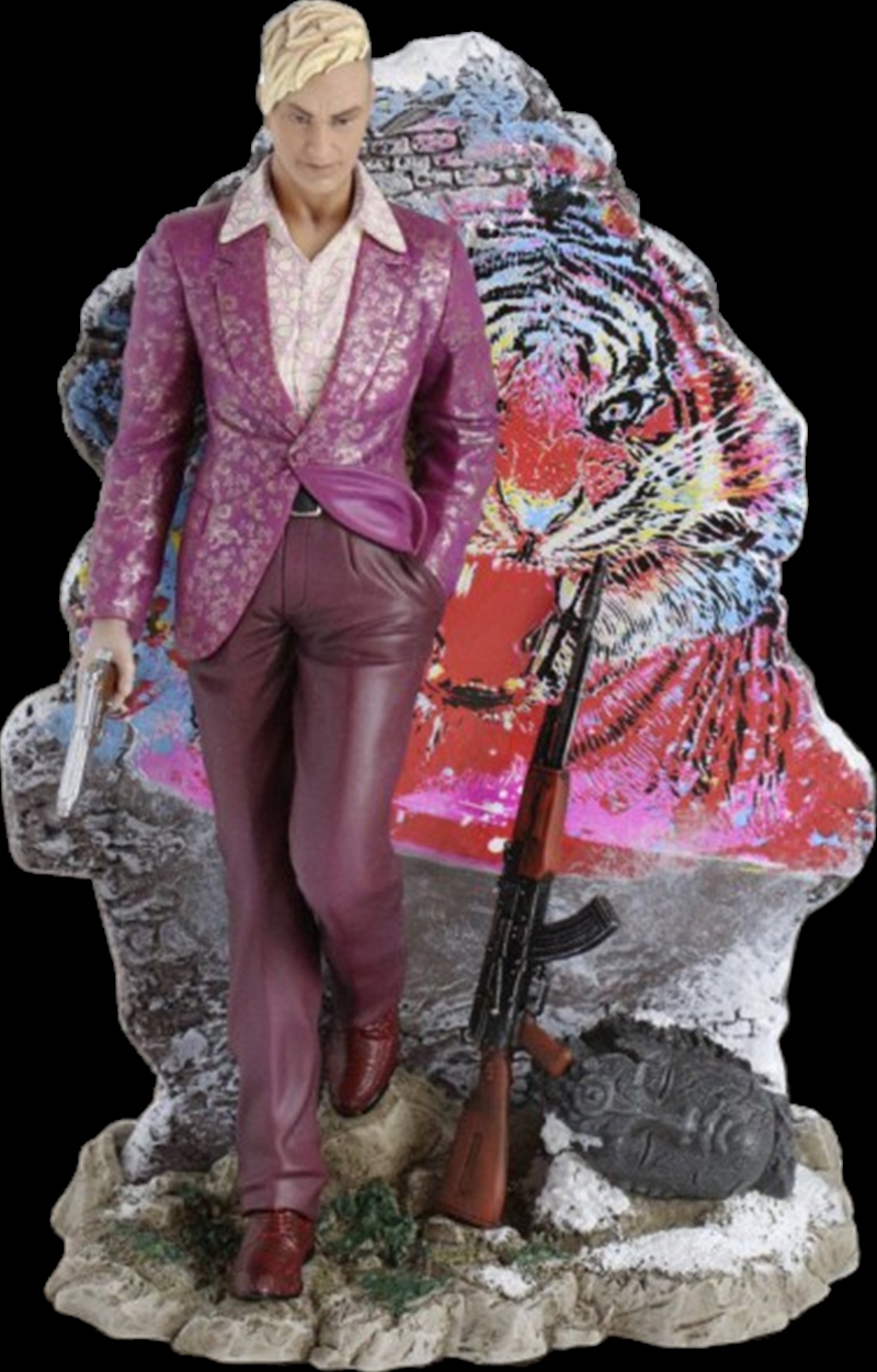 Far Cry Pagan Min King of Kyrat Vinyl Statue, Figurines