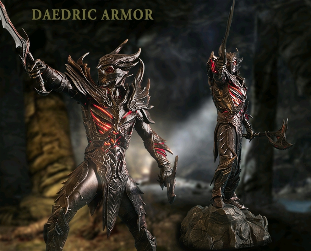 The Elder Scrolls V: Skyrim - Daedric Armor Statue/Product Detail/Statues
