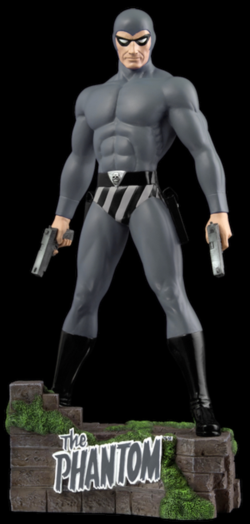 The Phantom Ghost Who Walks 12" Statue GREY Figurines & Statues