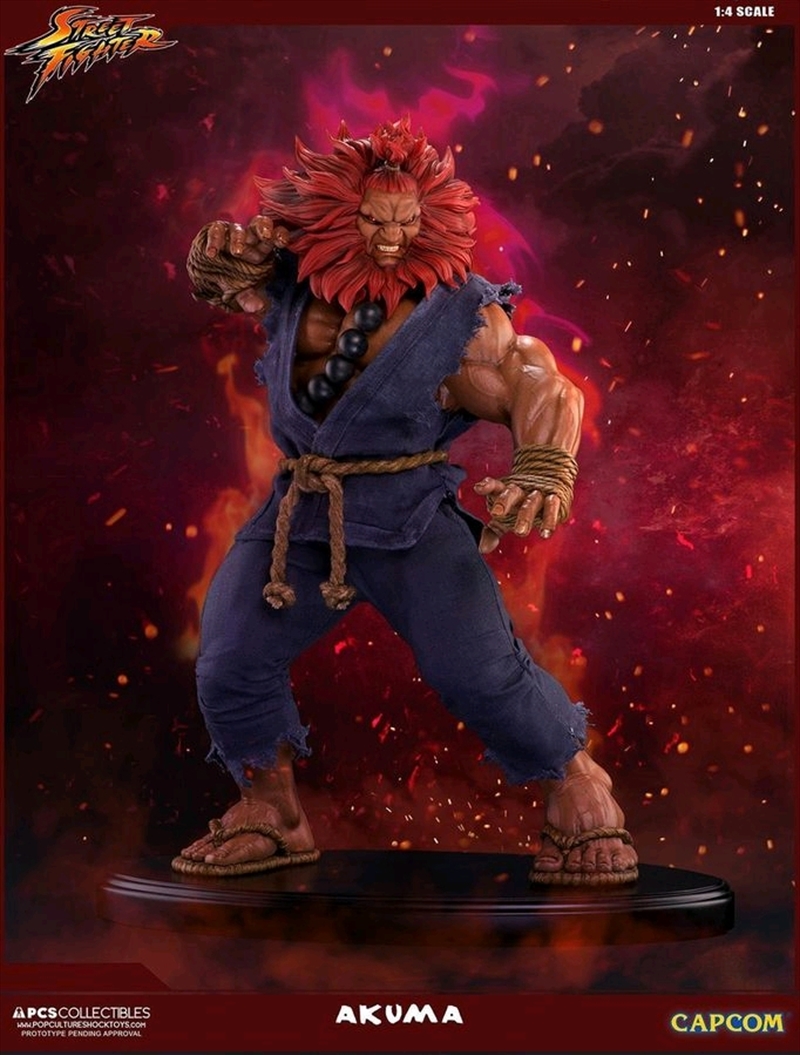 Street Fighter - Akuma 10th Anniversary 1:4 Scale Mixed Media Statue/Product Detail/Statues