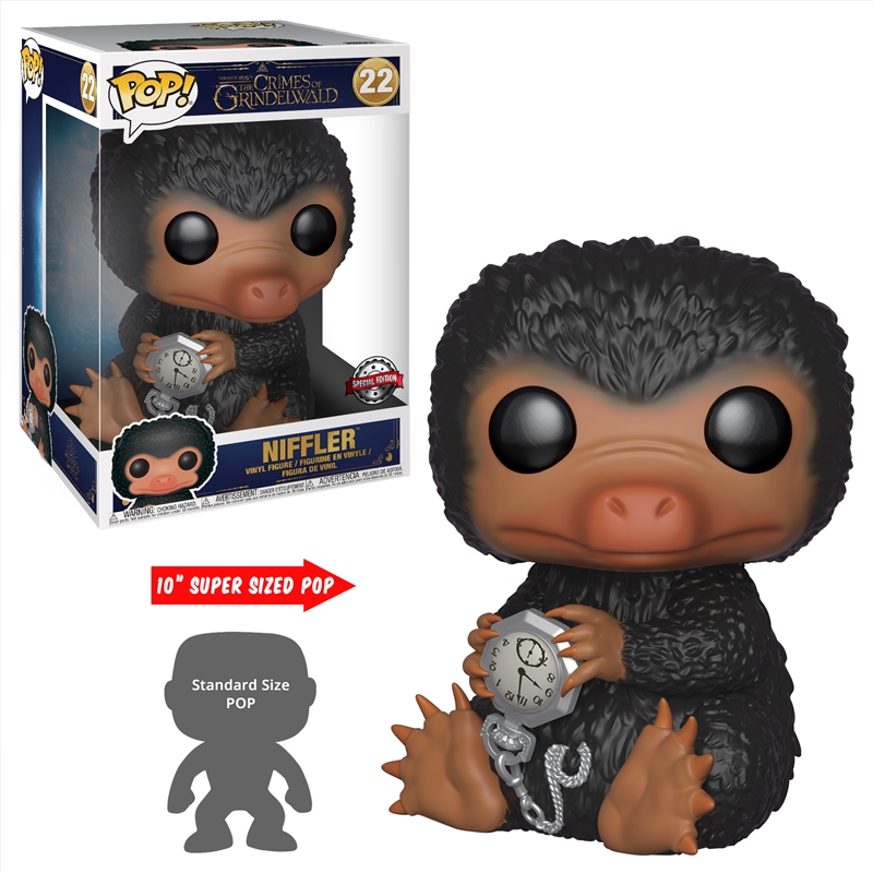 Fantastic Beasts 2: The Crimes of Grindelwald - Niffler US Exclusive 10" Pop! Vinyl [RS]/Product Detail/Movies