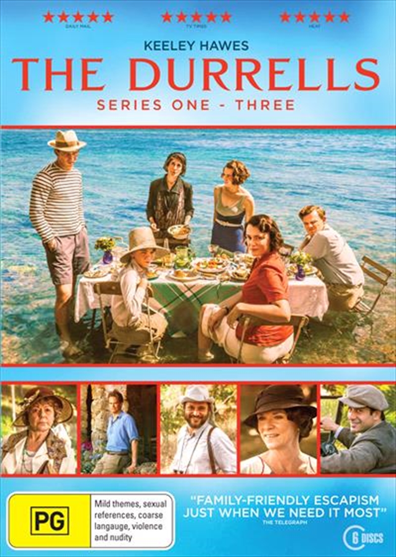 Buy Durrells - Series 1-3 Boxset on DVD | Sanity