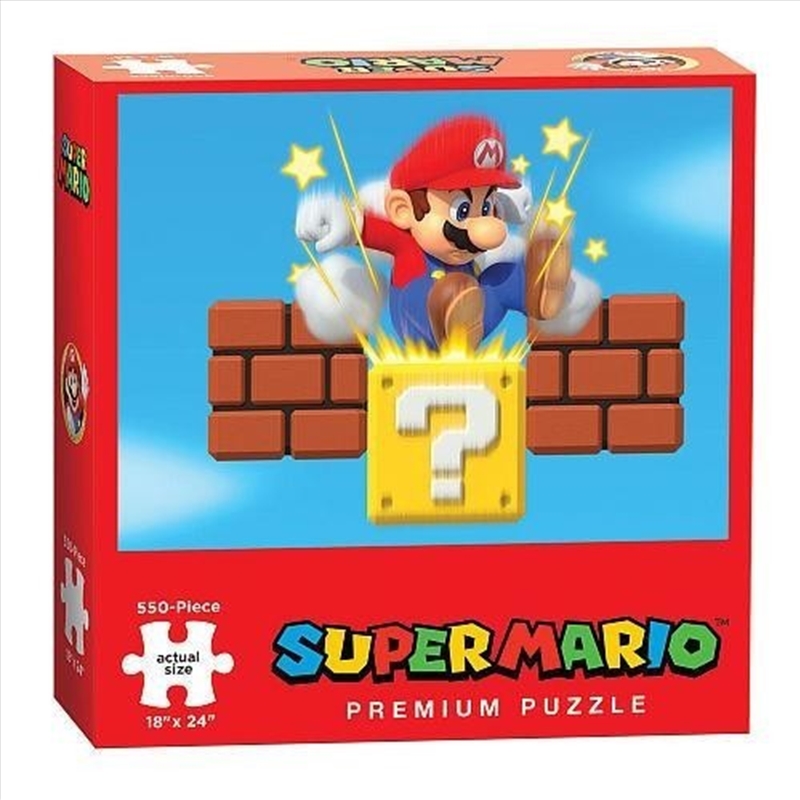 Super Mario Bros. Ground Pound Puzzle (550 pc)/Product Detail/Film and TV