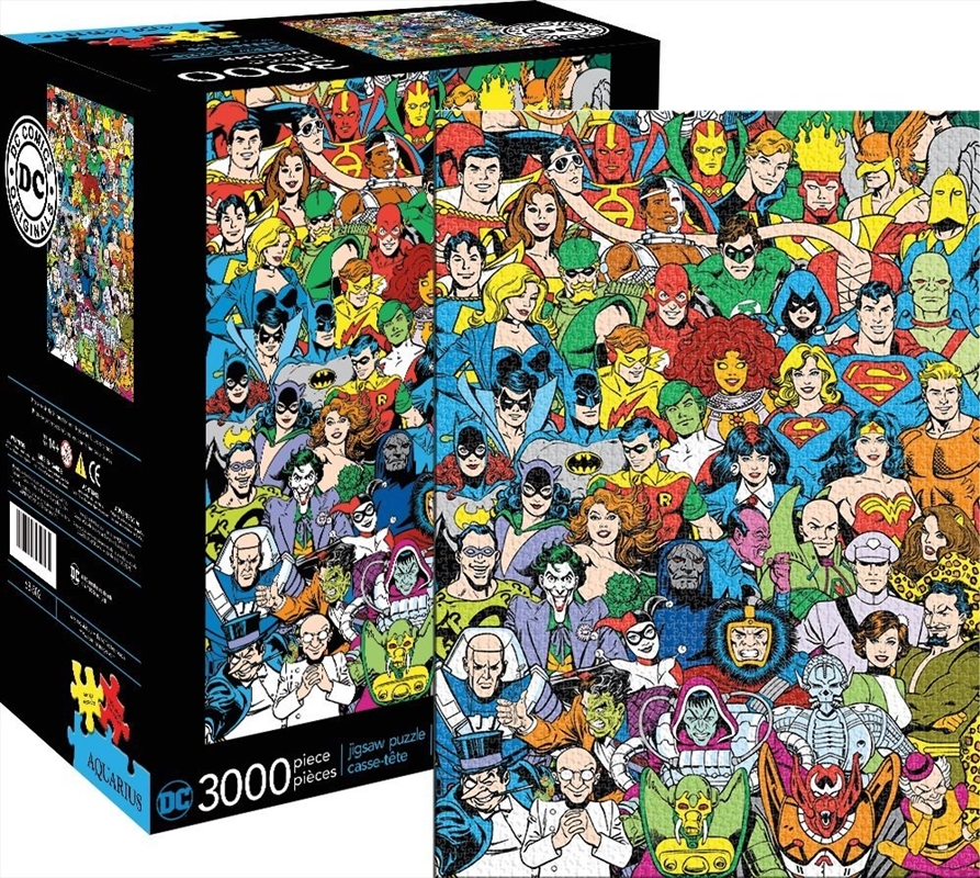 DC Comics Line Up Puzzle 3000 Piece Puzzle/Product Detail/Film and TV
