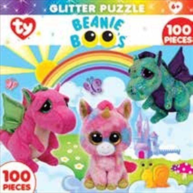 Beanie Boo Fairytale Club Glitter Puzzle 100pc/Product Detail/Education and Kids