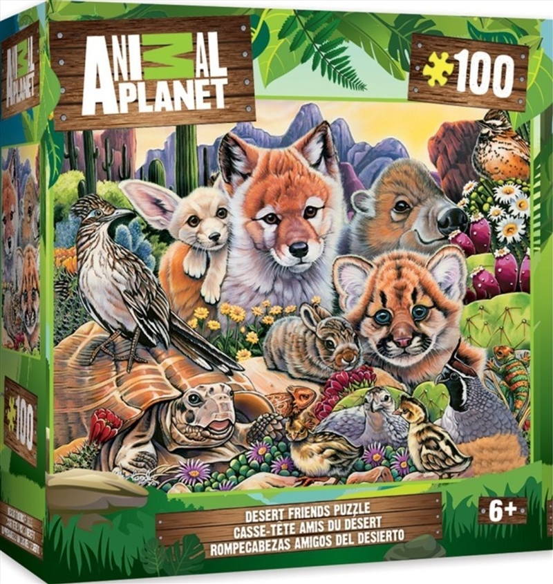 Animal Planet Desert Friends Puzzle 100 pieces/Product Detail/Nature and Animals