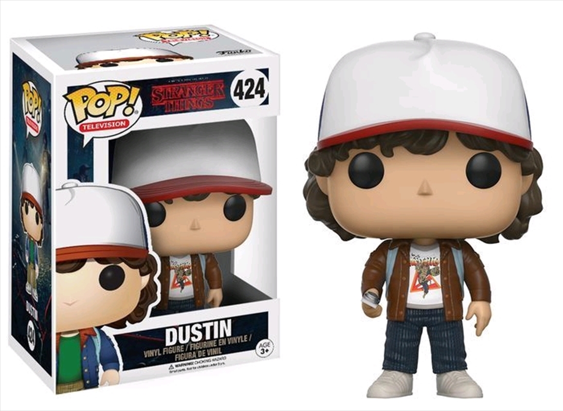 Stranger Things - Dustin (Brown Jacket) US Exclusive Pop! Vinyl/Product Detail/TV
