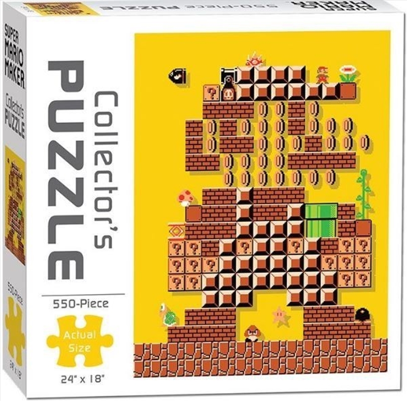 Mario Maker Collectors Puzzle 550 Piece/Product Detail/Film and TV