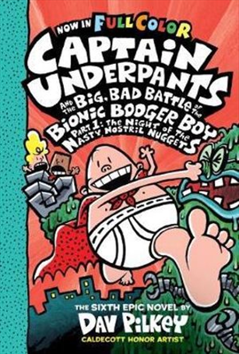 Captain Underpants: Captain Underpants and the Big, Bad Battle of the Bionic Booger Boy Part 1/Product Detail/Comedy & Humour