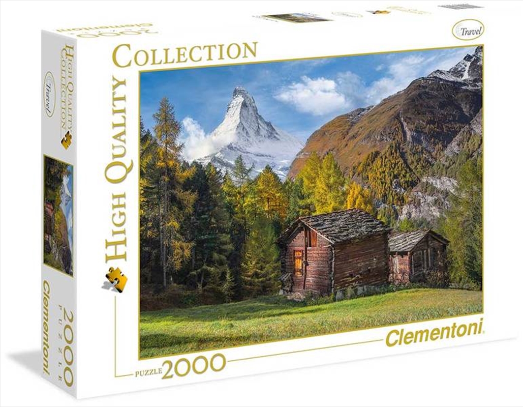 Fascination With Matterhorn  2000 Piece Puzzle/Product Detail/Art and Icons