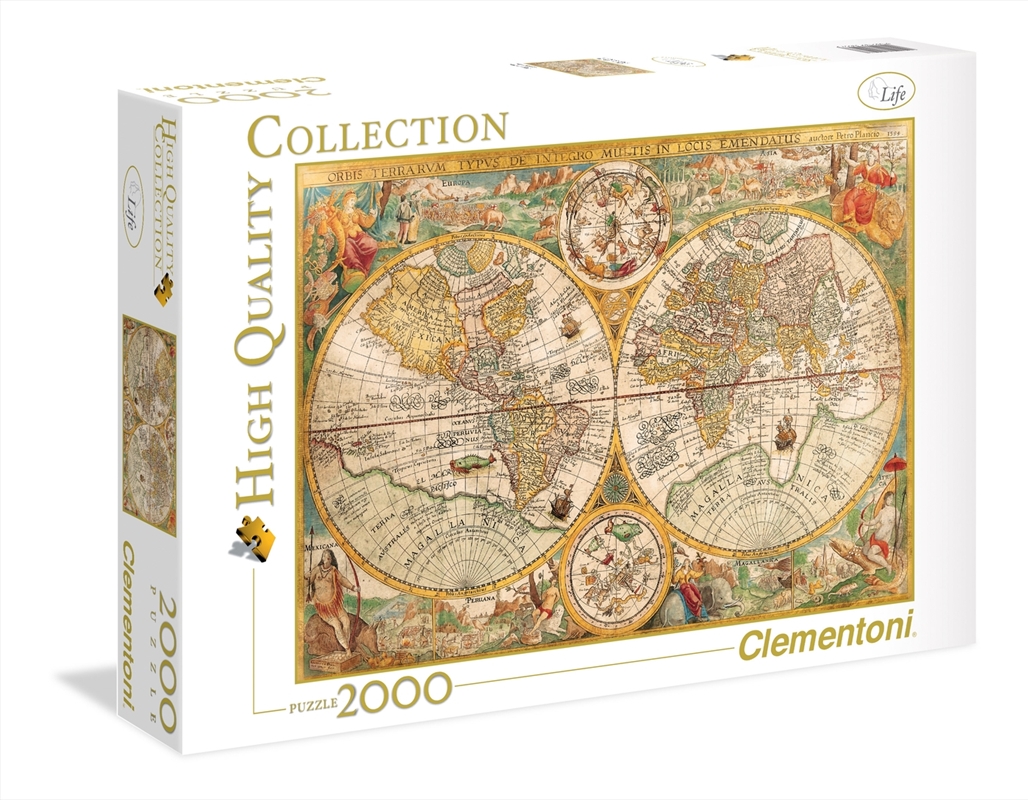 Ancient Map 2000 Piece Puzzle/Product Detail/Education and Kids