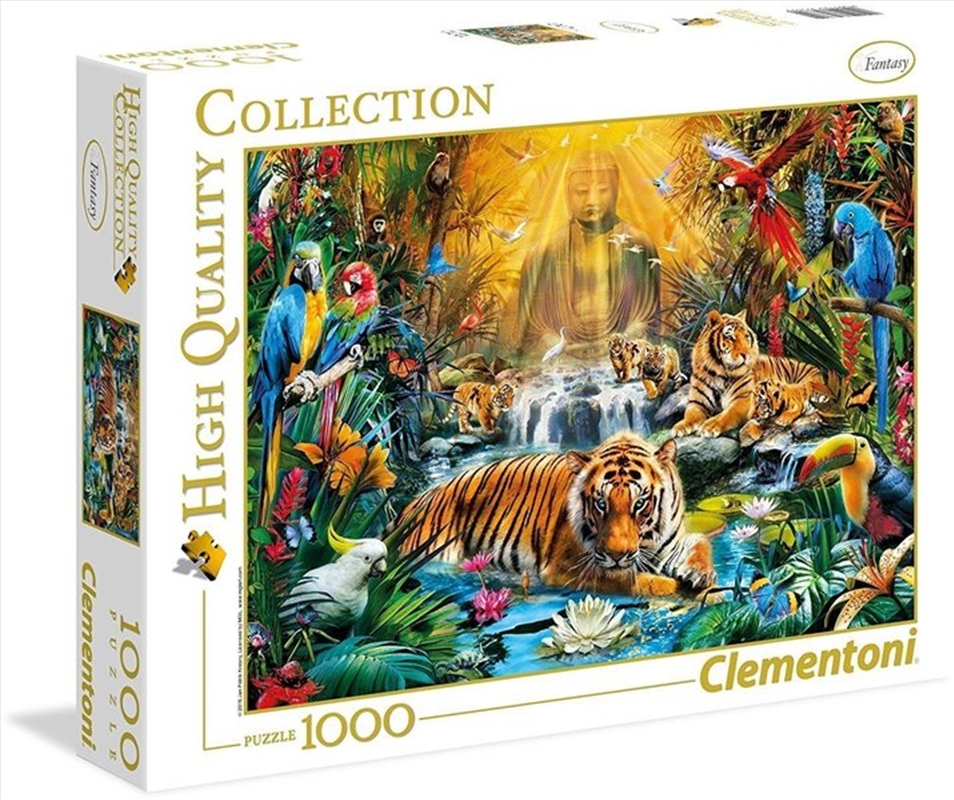 Mystic Tigers 1000 Piece Puzzle/Product Detail/Nature and Animals
