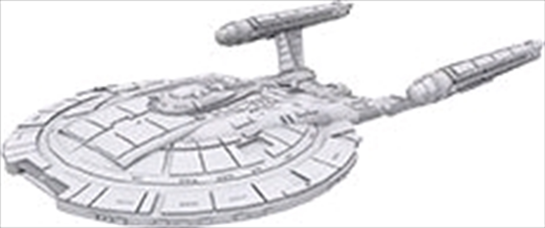 Star Trek - Unpainted Ships: Miranda Class/Product Detail/Games Accessories