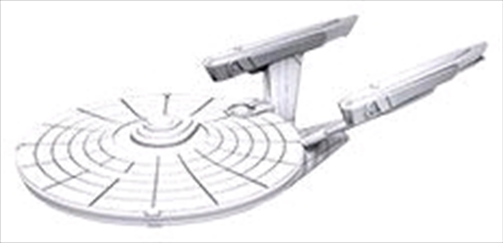Star Trek - Unpainted Ships: Constitution Class (refit)/Product Detail/Board Games