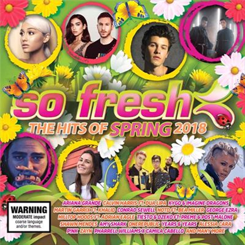 So Fresh - Hits Of Spring 2018 CD/Product Detail/Compilation