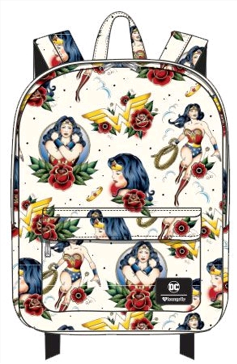 Loungefly - Wonder Woman - Tattoo Print Backpack/Product Detail/Bags