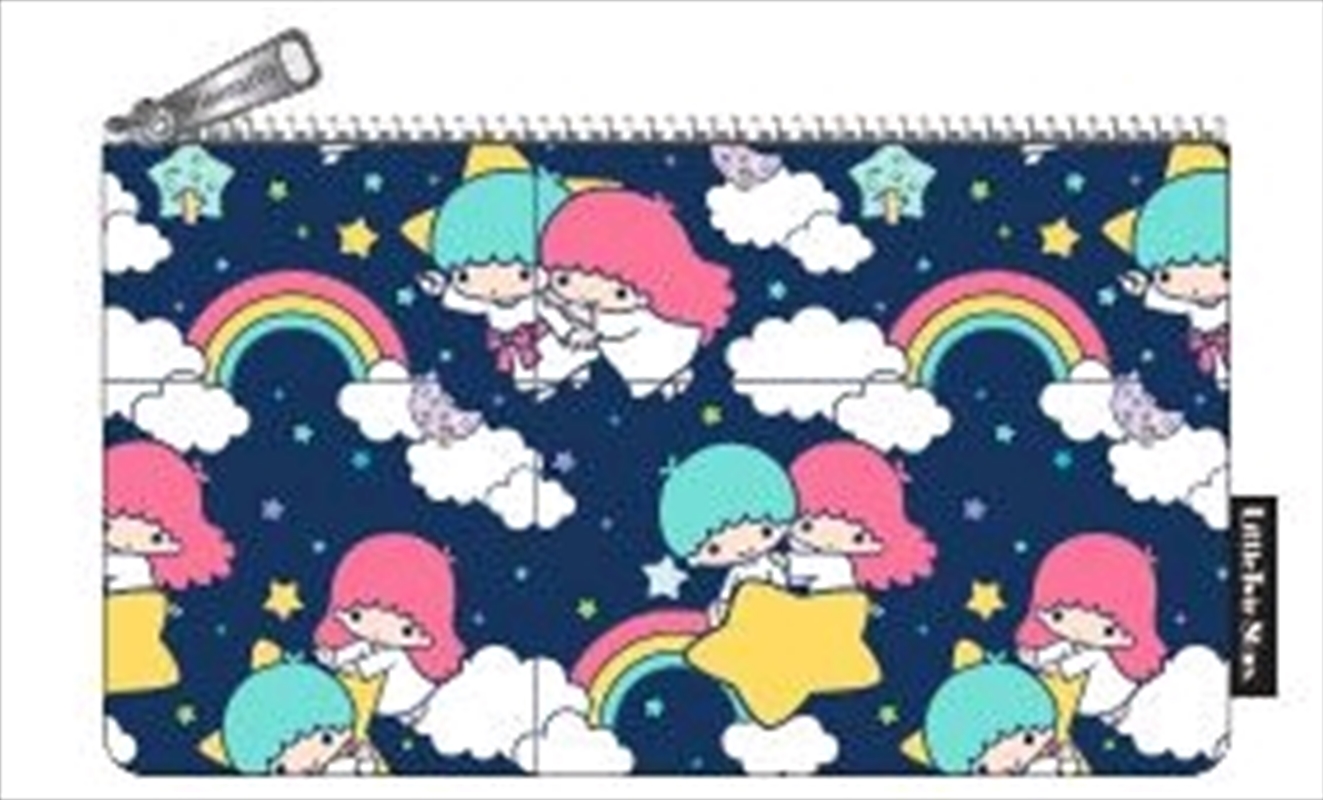Loungefly - Hello Kitty - Rainbow Clouds Print Pencil Case/Product Detail/Pencil Cases