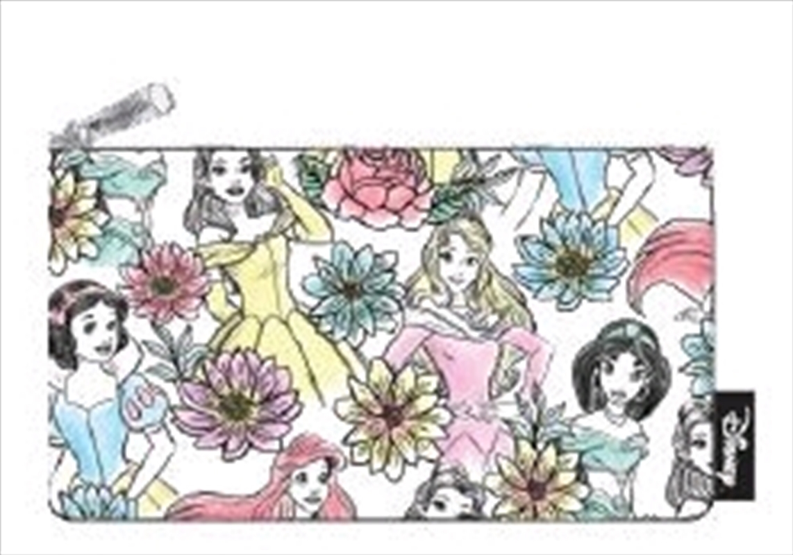 Loungefly - Disney - Princesses Line Art Print Pencil Case/Product Detail/Pencil Cases