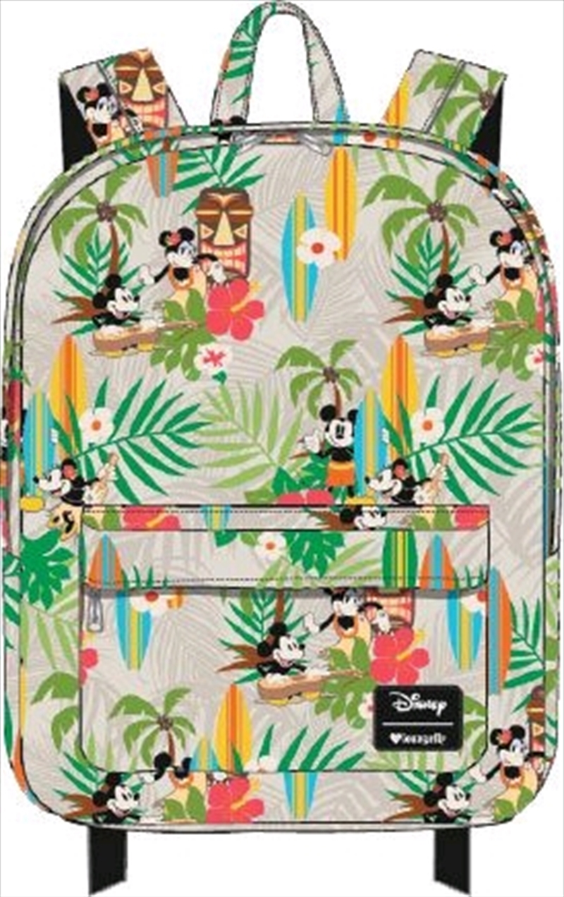 Loungefly - Mickey Mouse - Mickey Hawaii Print Backpack/Product Detail/Bags
