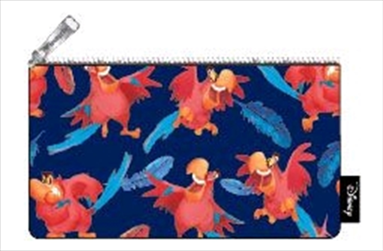 Loungefly - Aladdin - Iago Print Pouch/Product Detail/Pencil Cases