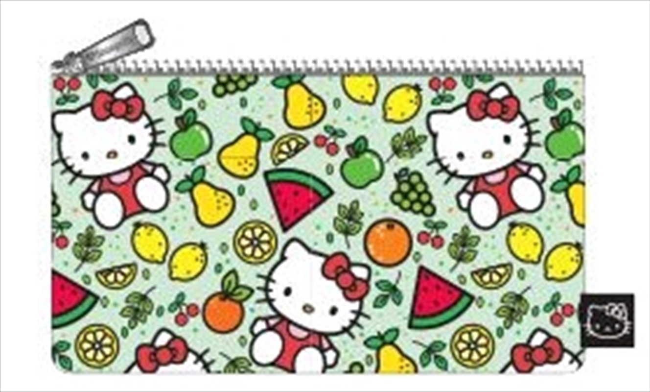 Loungefly - Hello Kitty - Fruit Print Pencil Case/Product Detail/Pencil Cases