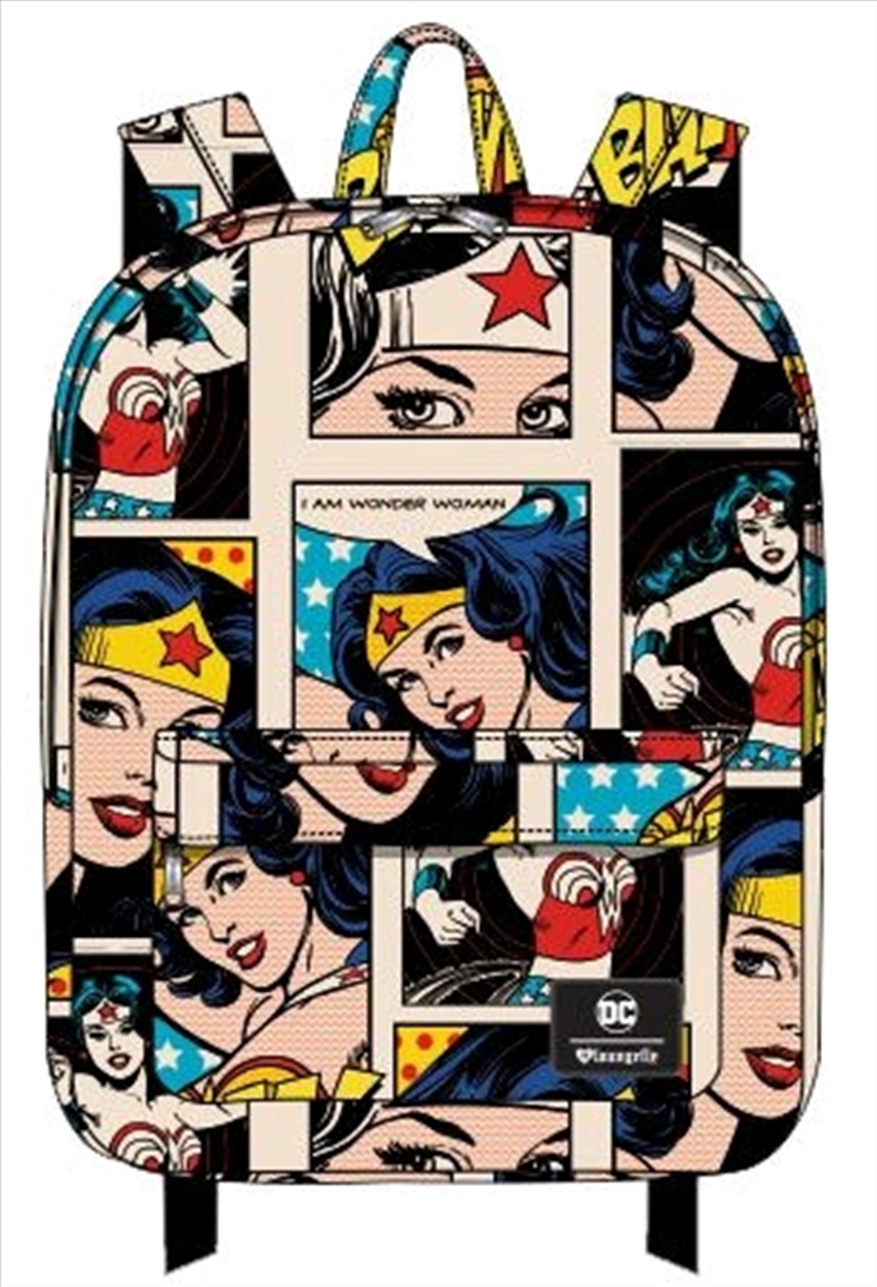 Loungefly - Wonder Woman - Comic Strip Print Backpack/Product Detail/Bags