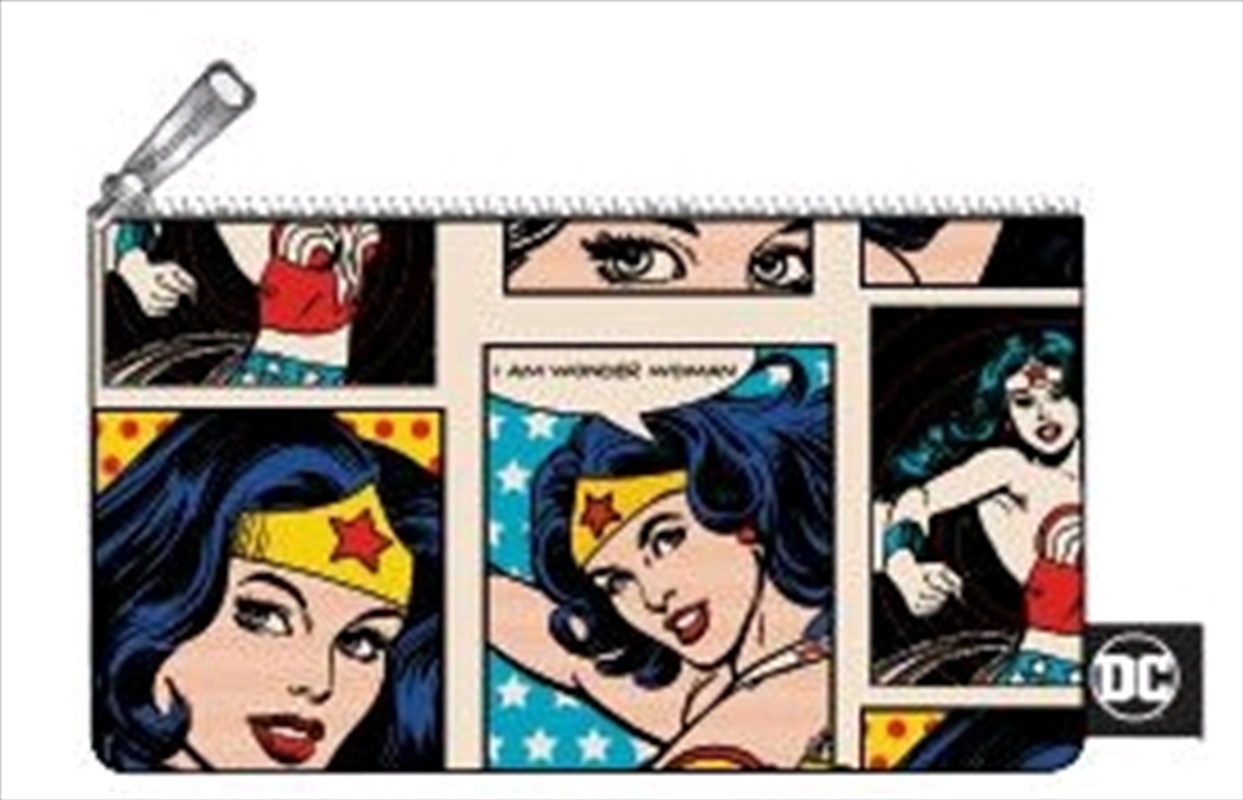 Loungefly - Wonder Woman - Comic Strip Print Pencil Case/Product Detail/Pencil Cases