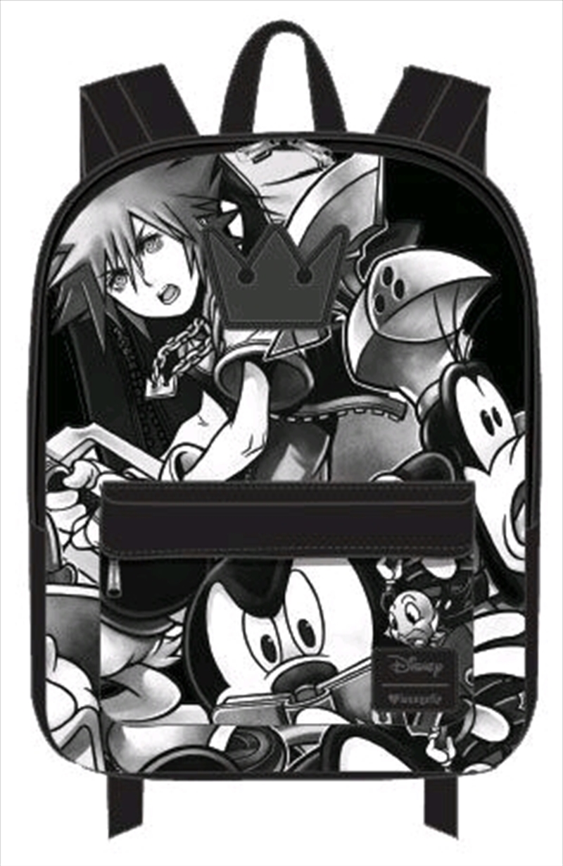 Loungefly - Kingdom Hearts - Black & White Backpack/Product Detail/Bags