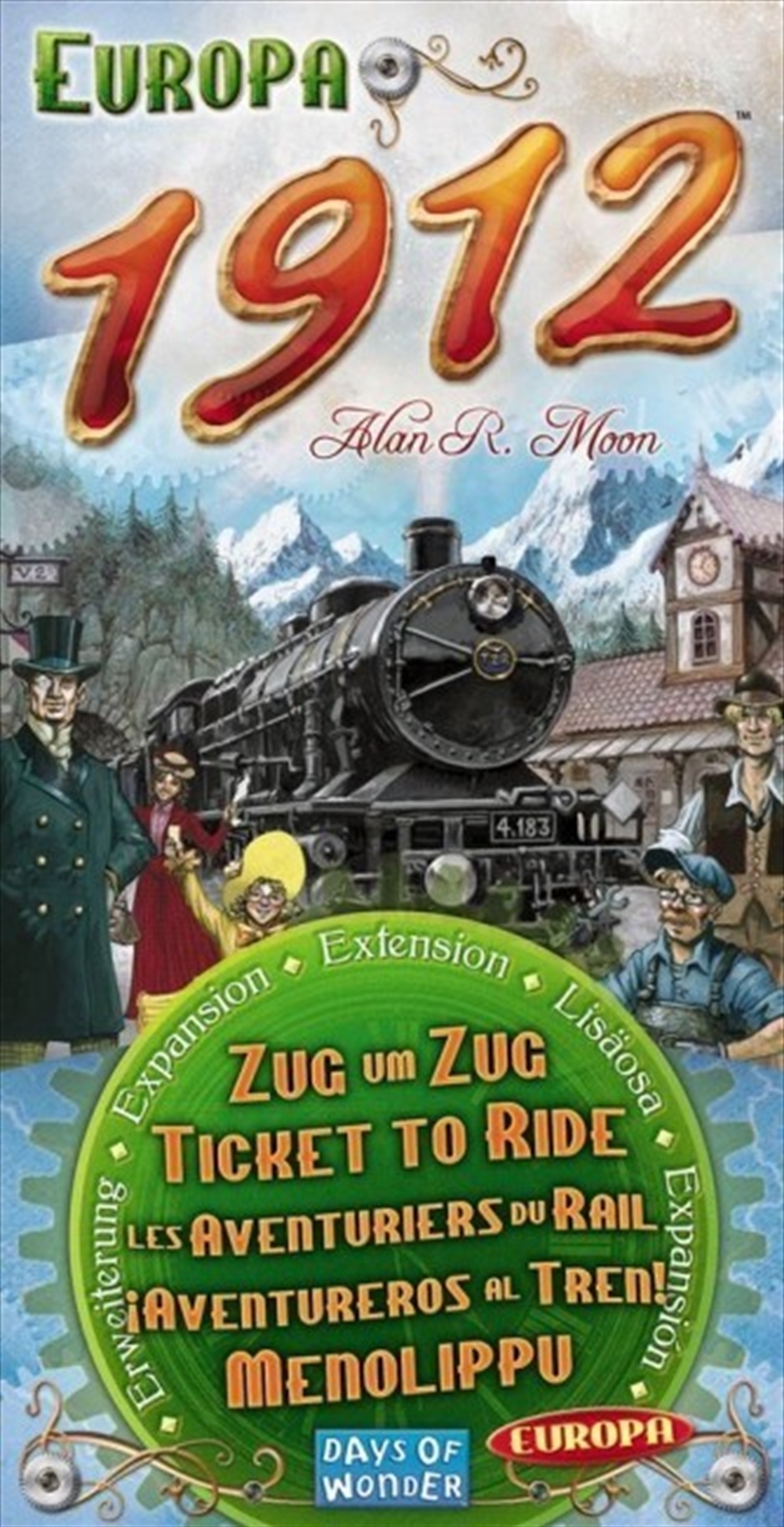 Ticket to Ride Europa 1912 Expansion/Product Detail/Board Games