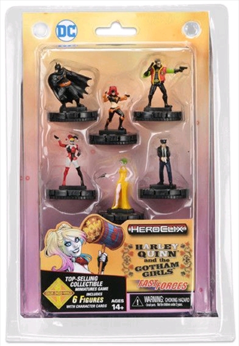 Heroclix - Harley Quinn & the Gotham Girls Fast Forces 6-Pack/Product Detail/Table Top Games
