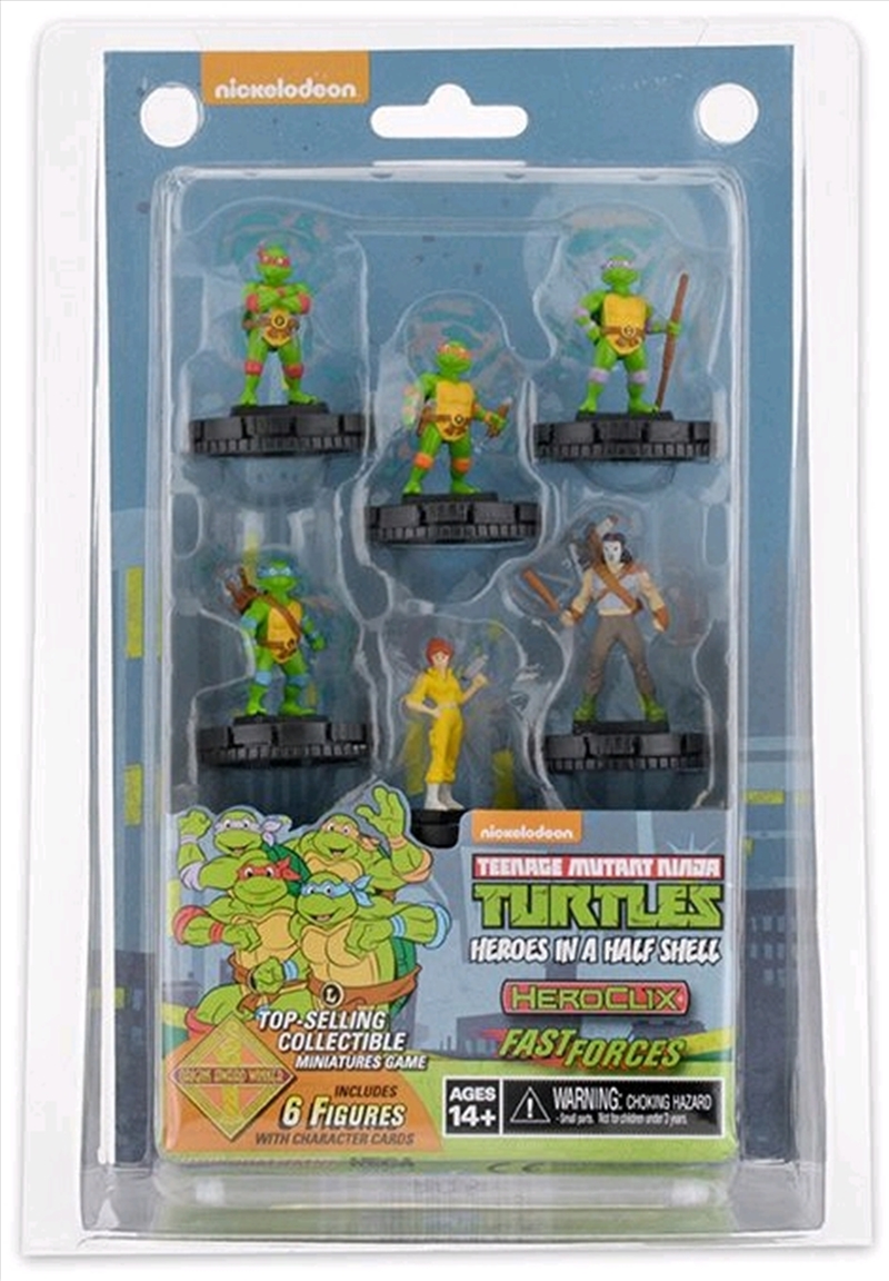 Heroclix - Teenage Mutant Ninja Turtles Heroes in a Half Shell Fast Forces 6 Pack/Product Detail/Table Top Games