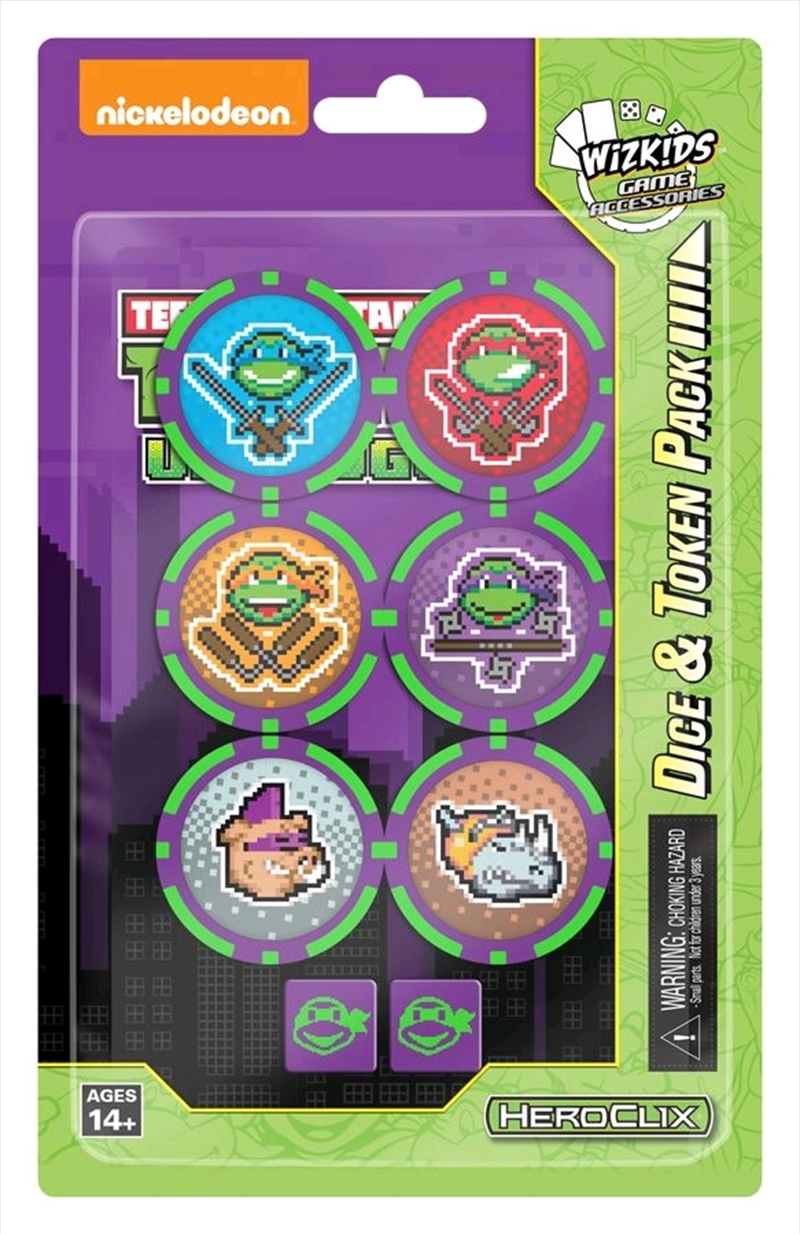 Heroclix - Teenage Mutant Ninja Turtles Unplugged Dice & Token Pack/Product Detail/Table Top Games