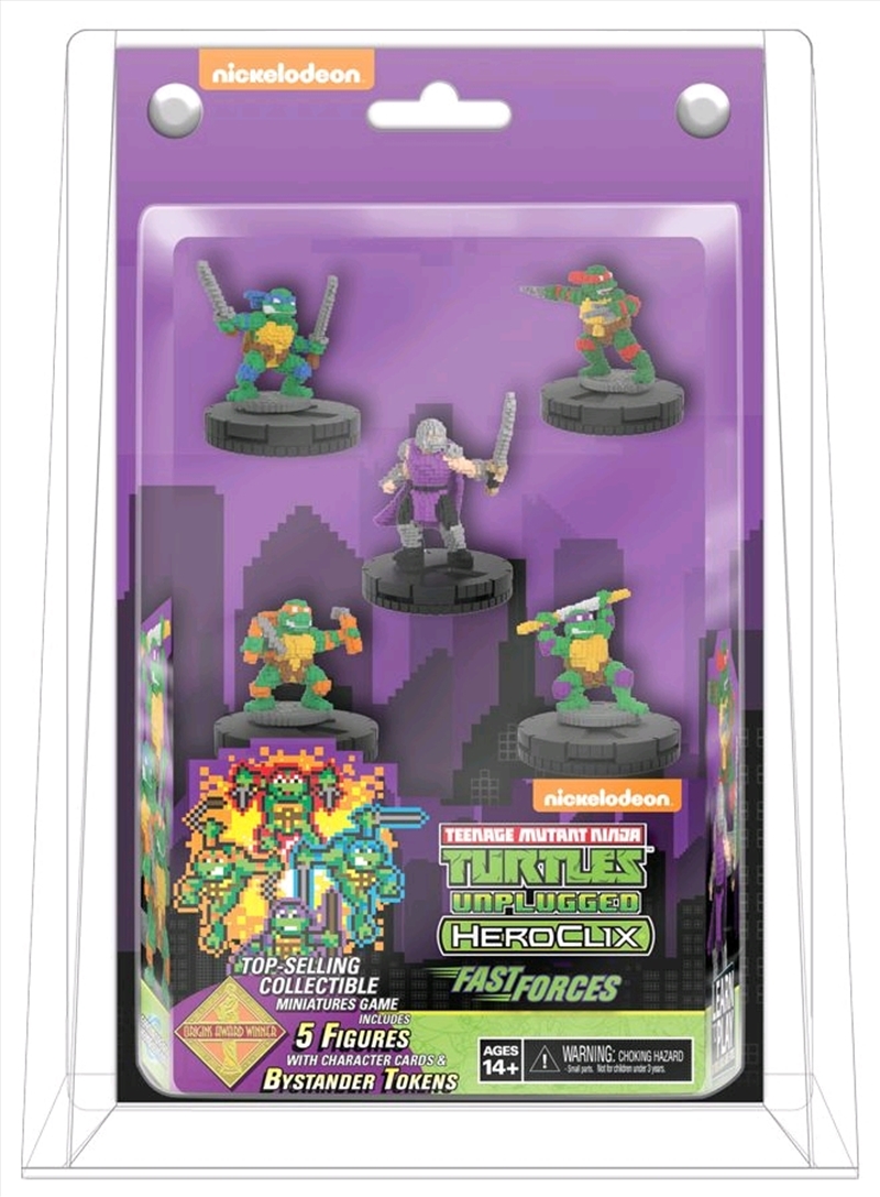 Heroclix - Teenage Mutant Ninja Turtles Unplugged Fast Forces 6-pack/Product Detail/Table Top Games