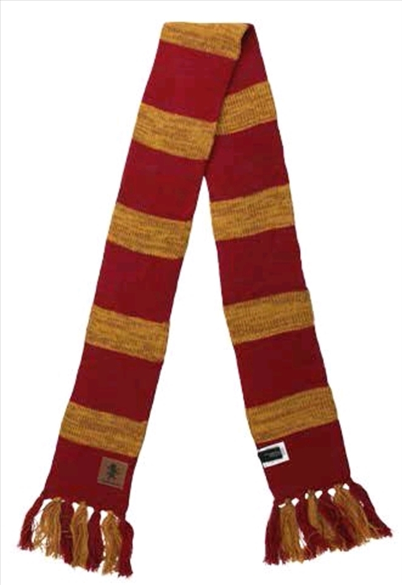 Buy Harry Potter Gryffindor Heathered Knit Scarf in Apparel Sanity