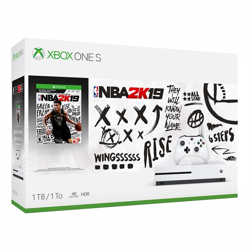 Xbox One Console S 1TB with NBA 2K19/Product Detail/Consoles & Accessories