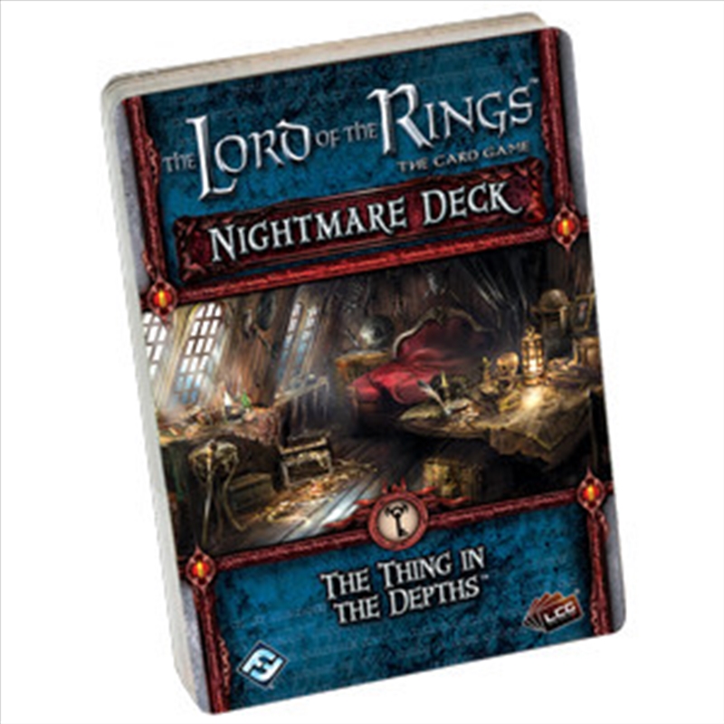 Lord of the Rings LCG - The Thing in the Depths Nightmare Deck/Product Detail/Card Games